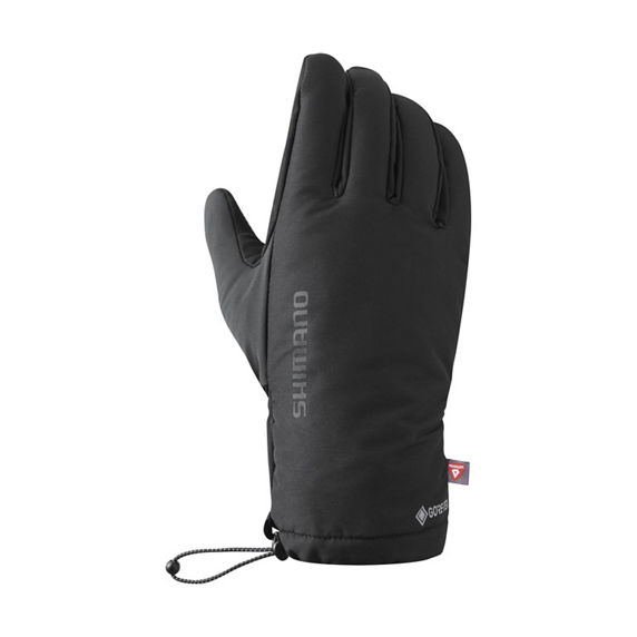 Cykelhandskar Shimano Gore-Tex Grip Primaloft Svart