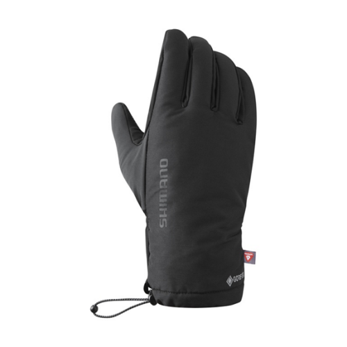 Cykelhandskar Shimano Gore-Tex Grip Primaloft Svart