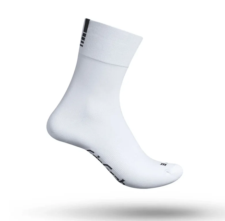 Cykelstrumpa GripGrab Lightweight SL White