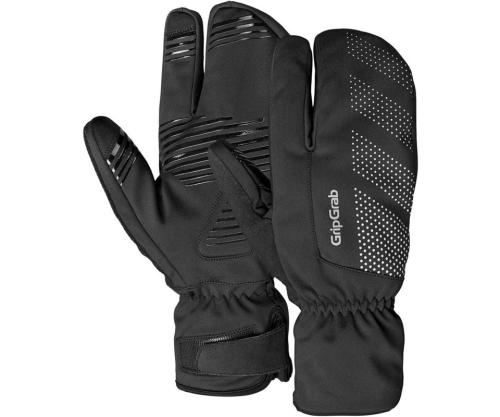 Vinterhandskar GripGrab Ride Lobster Svart