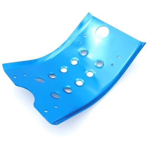 Hasplåt, Aluminium blå