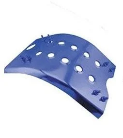 Hasplåt, Aluminium blått