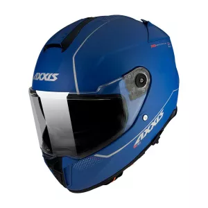 Hjälm Axxis Hawk Mattblå M