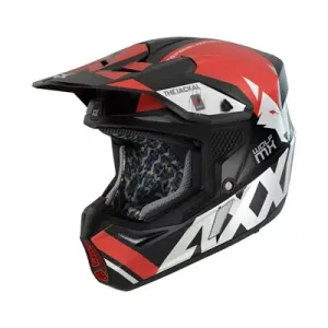 Hjälm Axxis MX Wolf Röd S