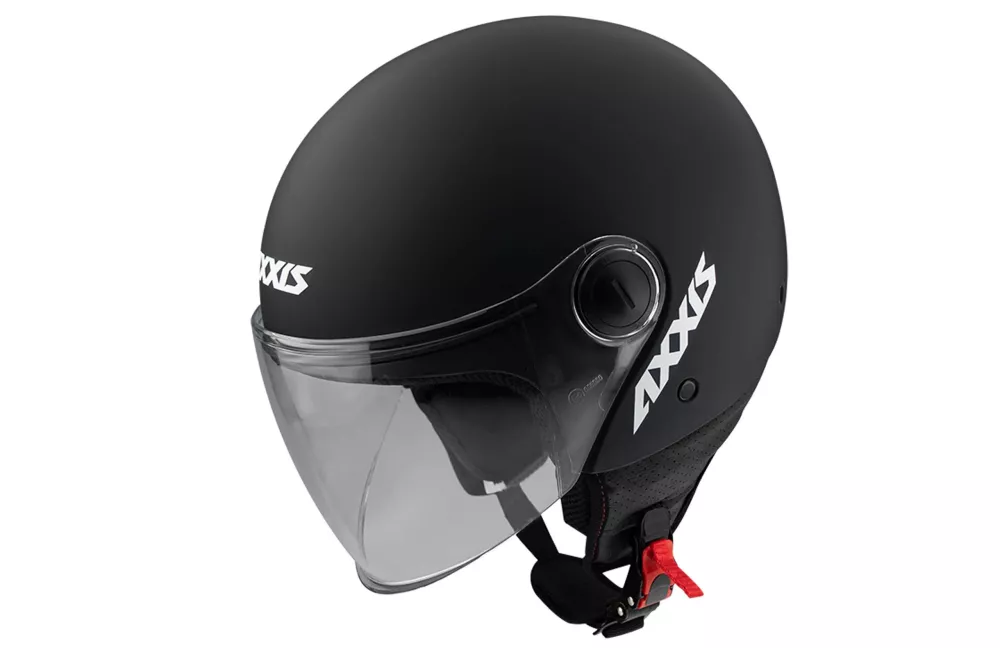 Jethjälm Axxis Square Solid Mattsvart