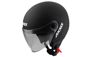 Jethjälm Axxis Square Solid Mattsvart