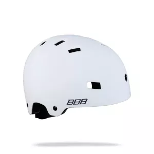 Cykelhjälm Billy matt vit M