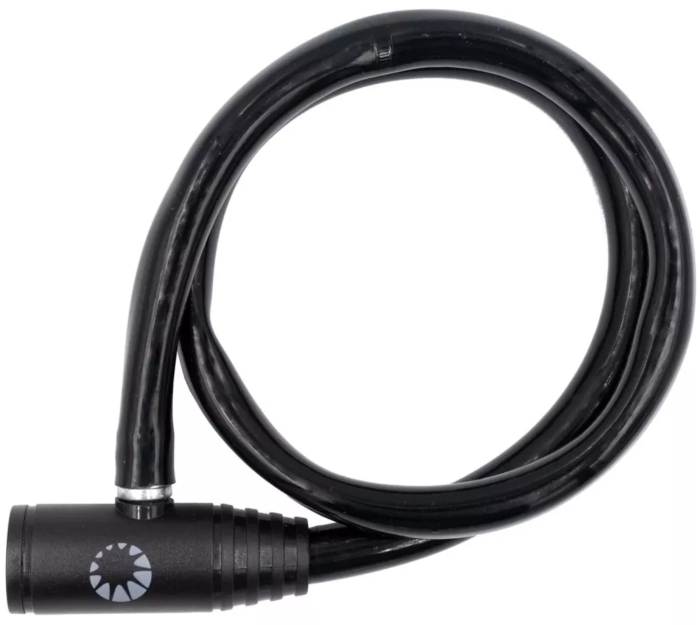 Kabellås Bike Attitude Mattsvart 4.5x650 mm m/Nyckel