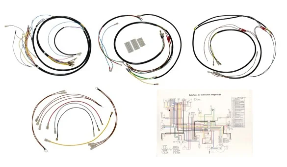 Kabelstam Zundapp Gts50/Ks50 529/530 + Blinkers