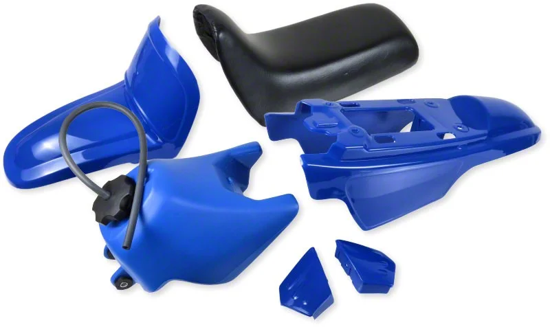 Kåpkit ink tank/sadel Blå Yamaha PW50