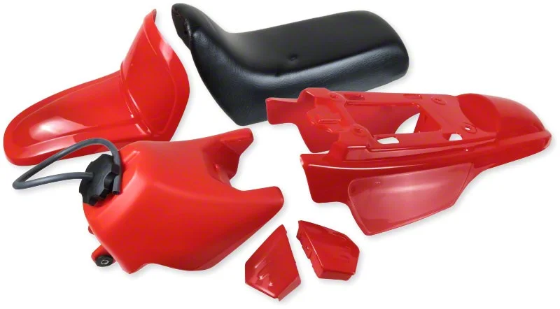 Kåpkit ink tank/sadel, röd.