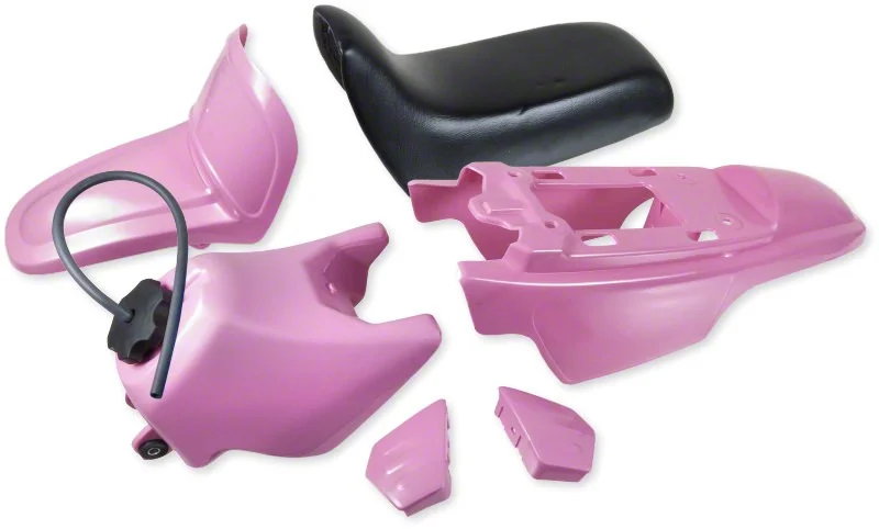 Kåpkit ink tank/sadel, Rosa,  Yamaha PW50