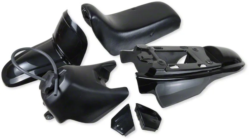 Kåpkit ink tank/sadel svart