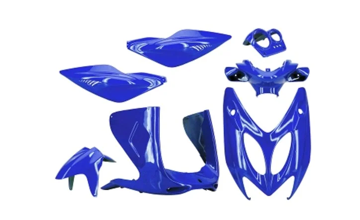 TNT Kåpkit Yamaha Aerox 7 delar Blå Metallic