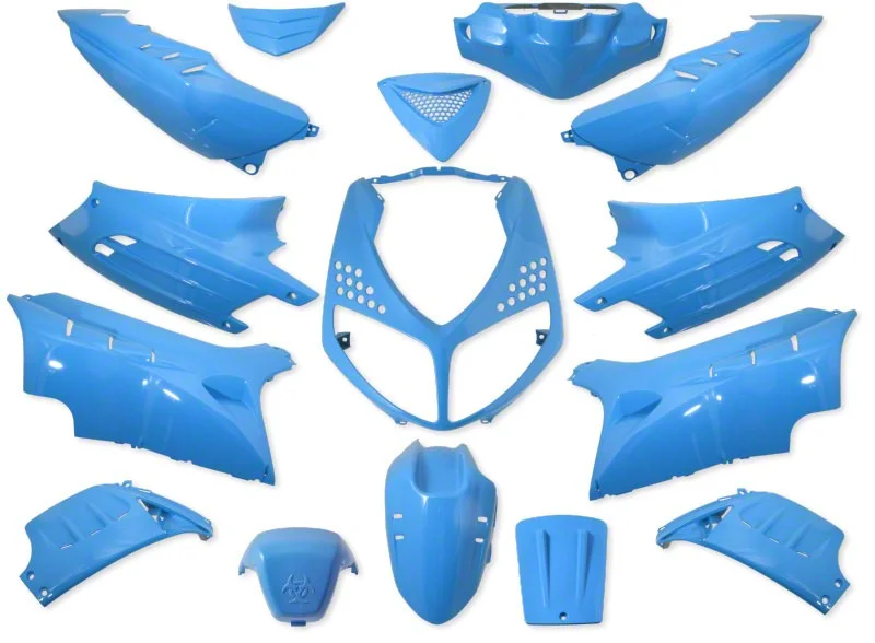 Kåpor Komplett, Isblå