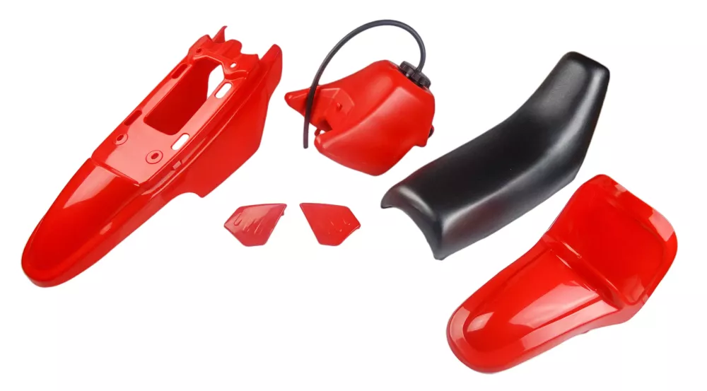 Kåpsats Yamaha PW50 Röd