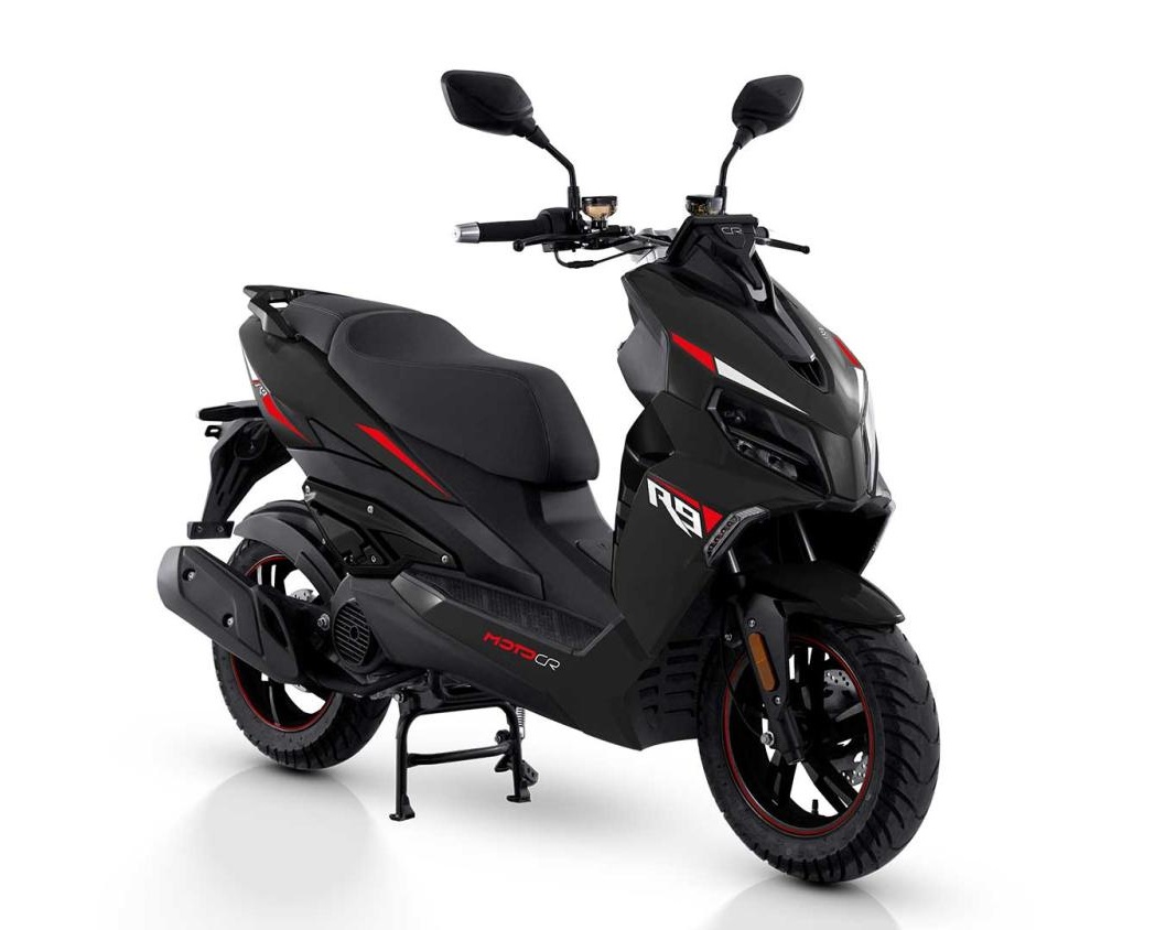 Moto Cr R9 SP 45km Mattsvart