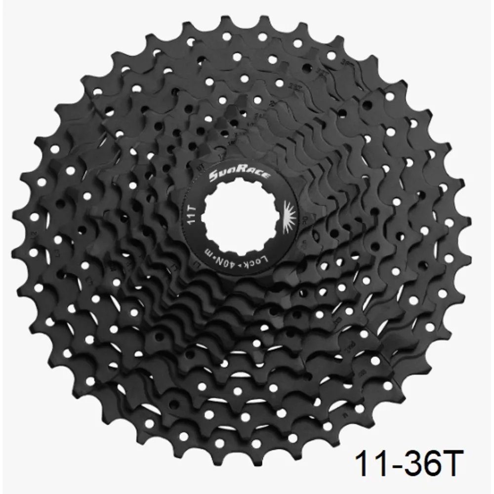 Sunrace Kassett CSMS1 10-delad 11-36T Shimano HG