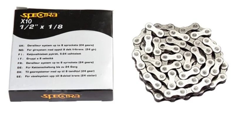 Kedja 1/2X11/128, Silver/Grå