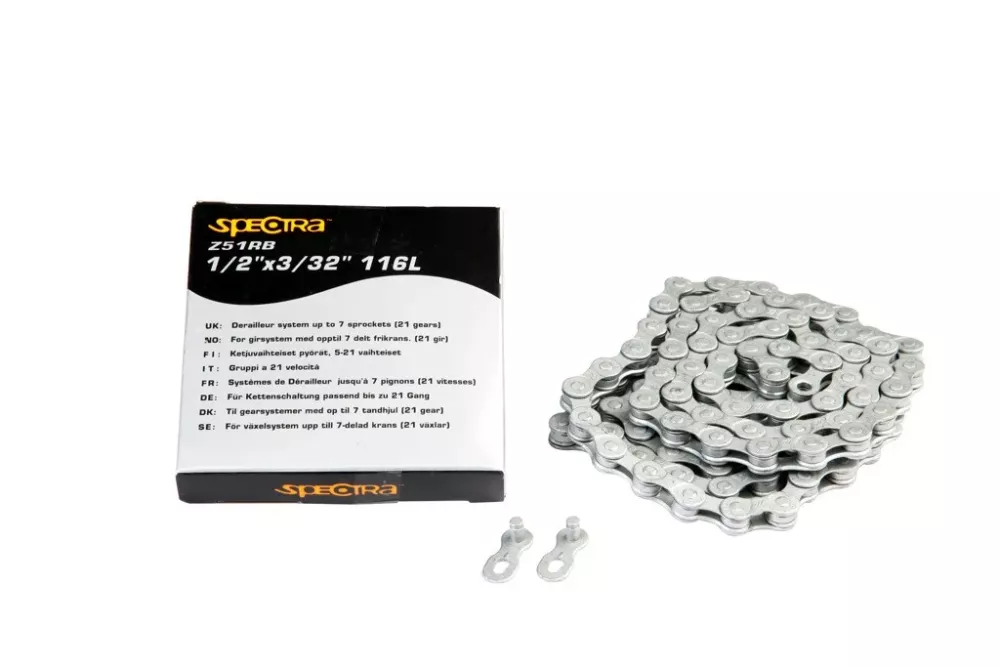 Cykelkedja 3/32 Antirostbehandlad