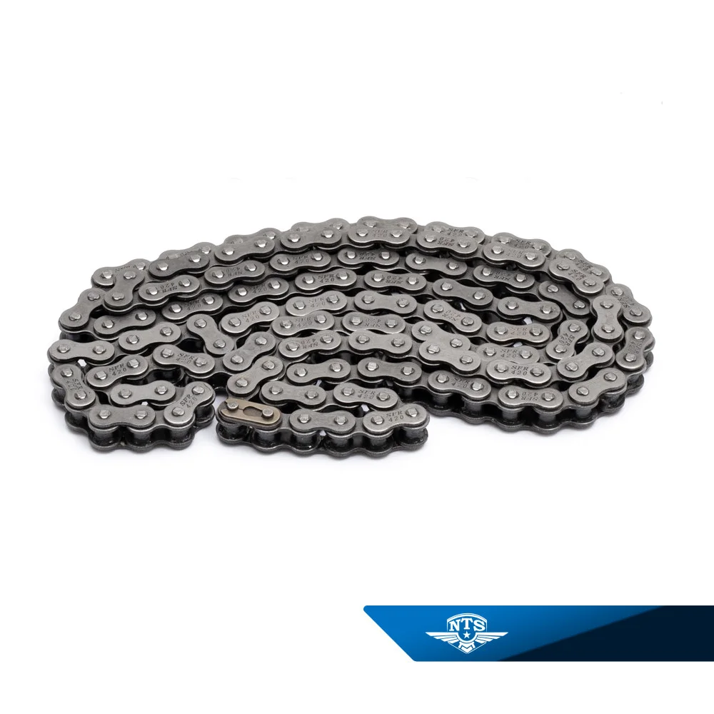 Mopedkedja 420 1/2x1/4 140 länkar Made by NTS