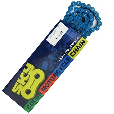 Kedja 1/2x1/4 (420) 134 länk Blå
