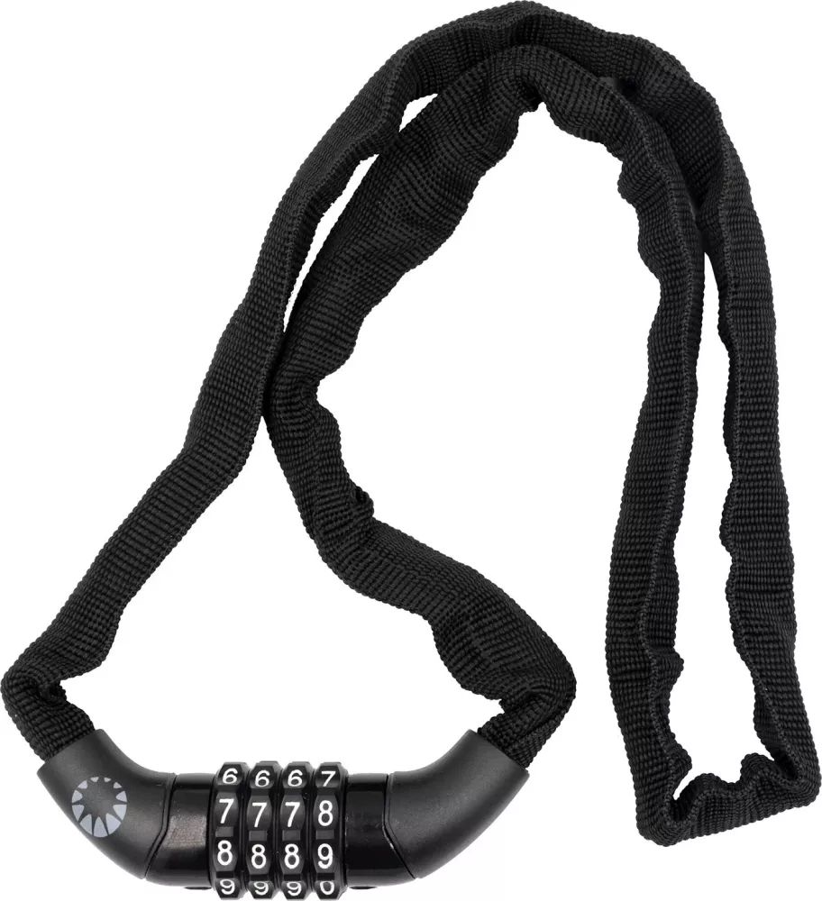 Cykellås Bike Attitude Mattsvart 3,5x900mm m/Kod