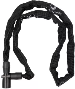 Cykellås Bike Attitude Mattsvart 3,5x900mm m/Nyckel