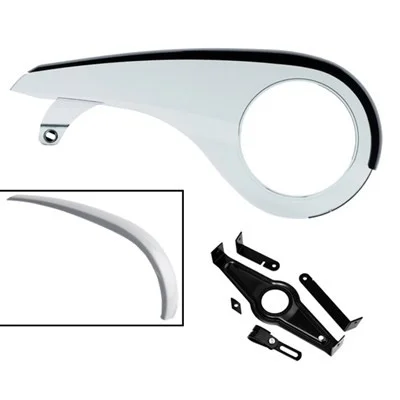 Kedjeskydd Scope 2 38T, Rökfärgat / svart el. grått