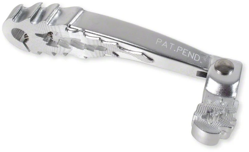 Kickpedal Flame, Krom