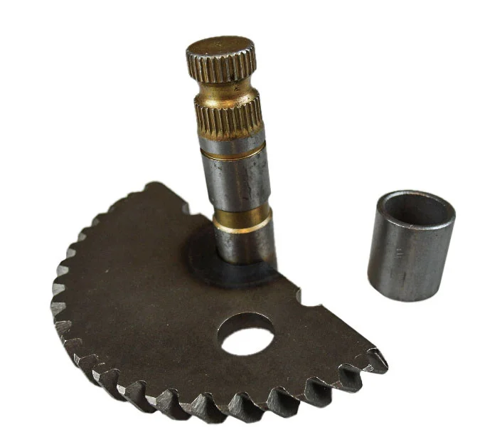 Kickaxel med bussning 17t drev