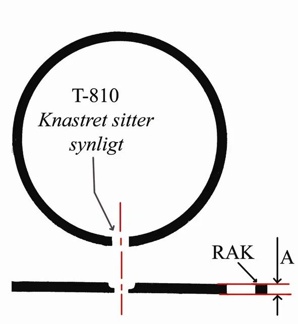 Kolvringsats 39 mm x 1.5c
