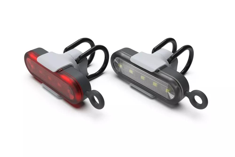 Lampset Reelight Stadium USB-laddare 7 funk. 65/25 Lumen Svart