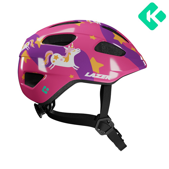 Cykelhjälm Lazer Pnut 2.0 KinetiCore Purple Pony 46-50cm