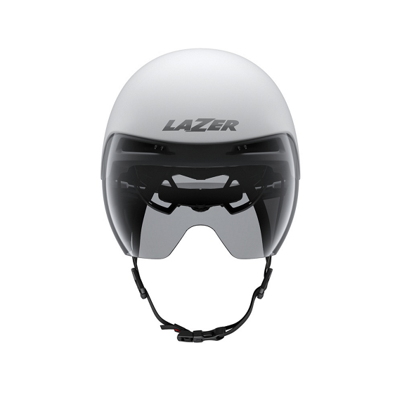 Cykelhjälm Lazer Victor KinetiCore Matte White Silver