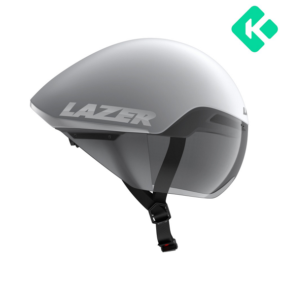 Cykelhjälm Lazer Victor KinetiCore Matte White Silver