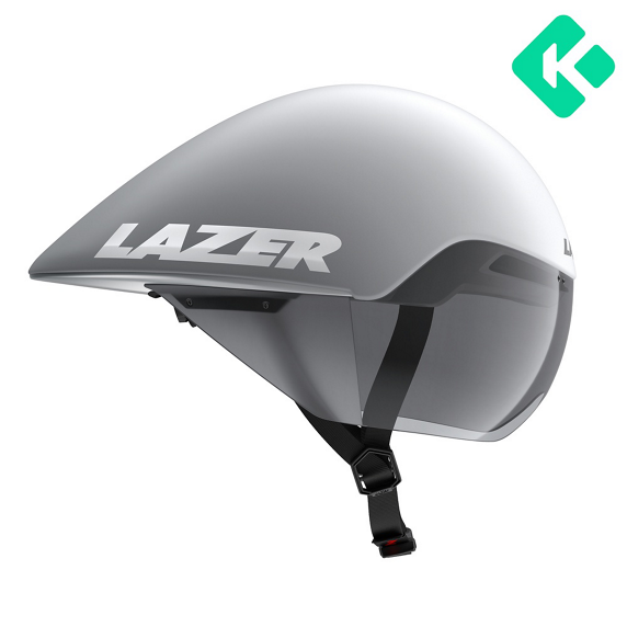 Cykelhjälm Lazer Volante KinetiCore Matte White Silver