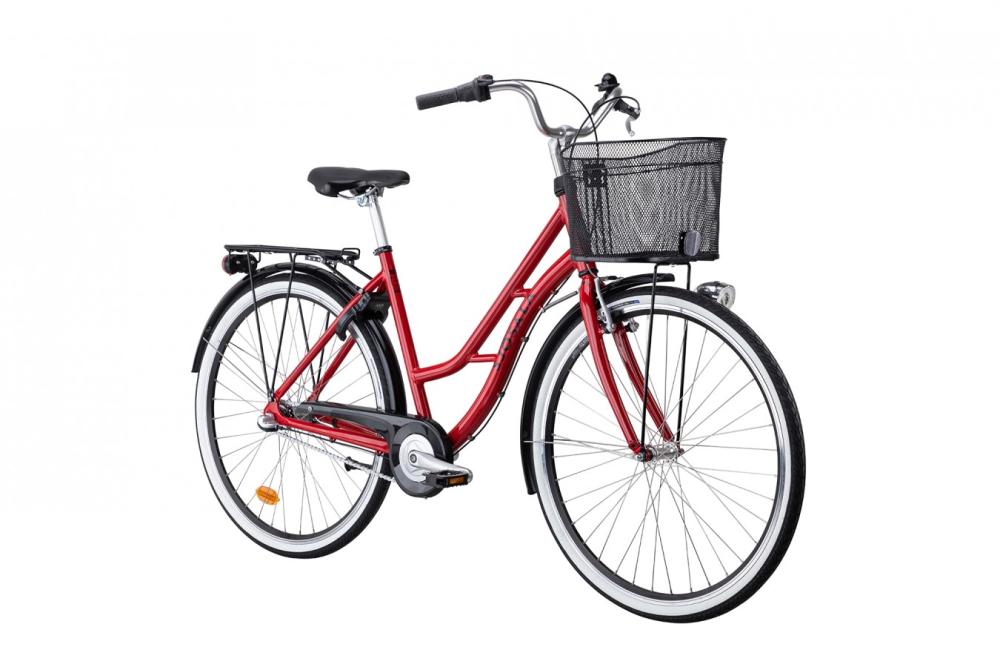 Citycykel Sjösala Mariedal 3-vxl 51 cm Röd
