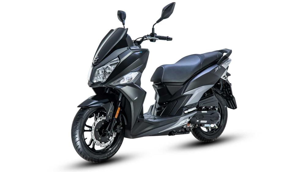 Sym Jet 14 4-takt Mattsvart 45km