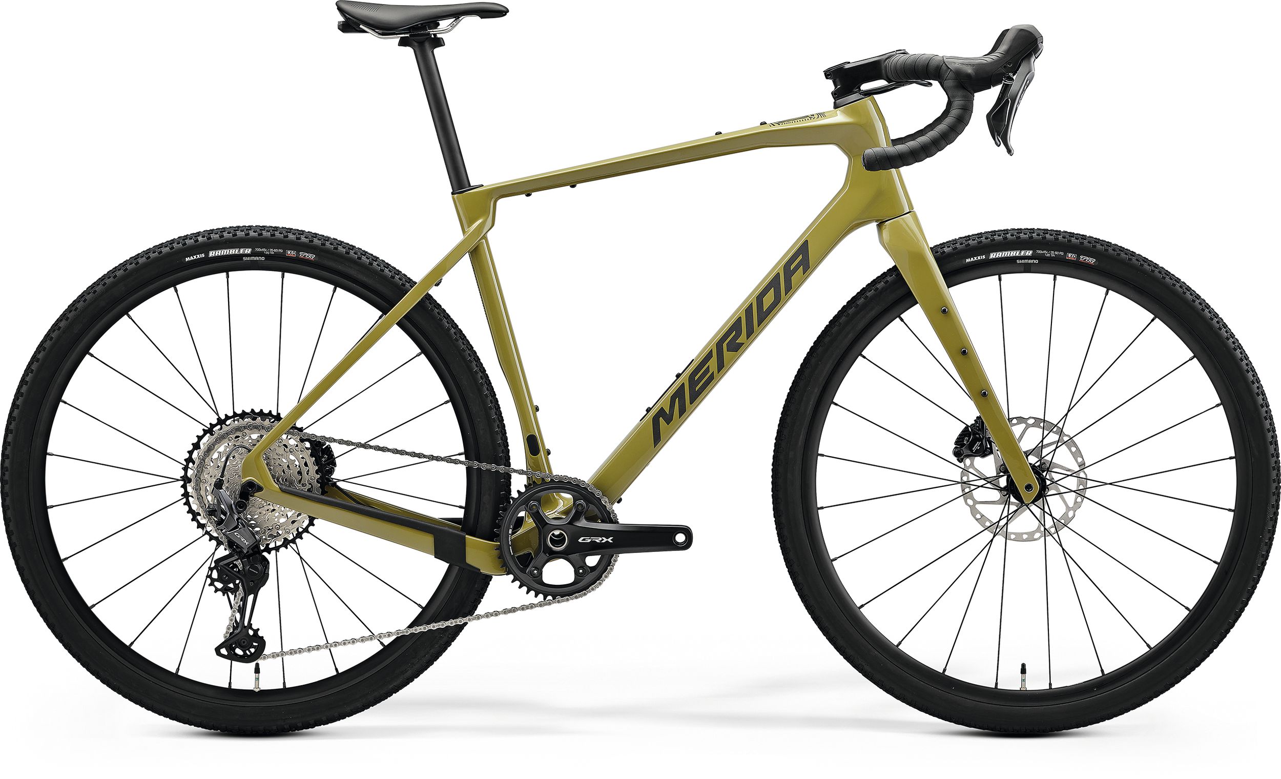 Gravelbike Merida Silex 7000 Low Key Green