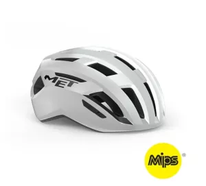 Cykelhjälm MET Helmet Road Vinci MIPS Vit