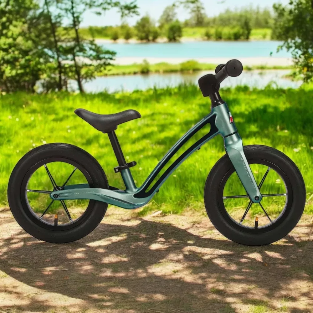 Motobecane Roadie balanscykel 12 Blank Turkos