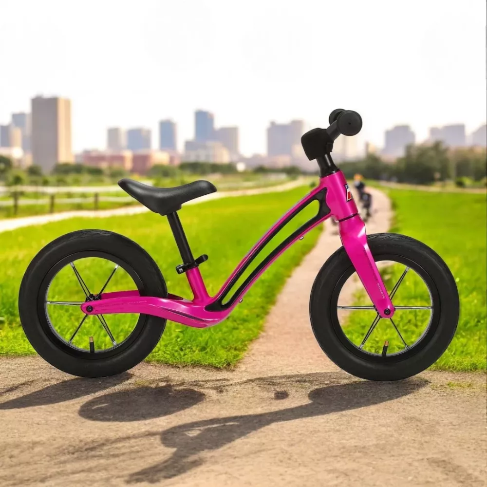 Motobecane Roadie balanscykel 12 tum Blank Cerise