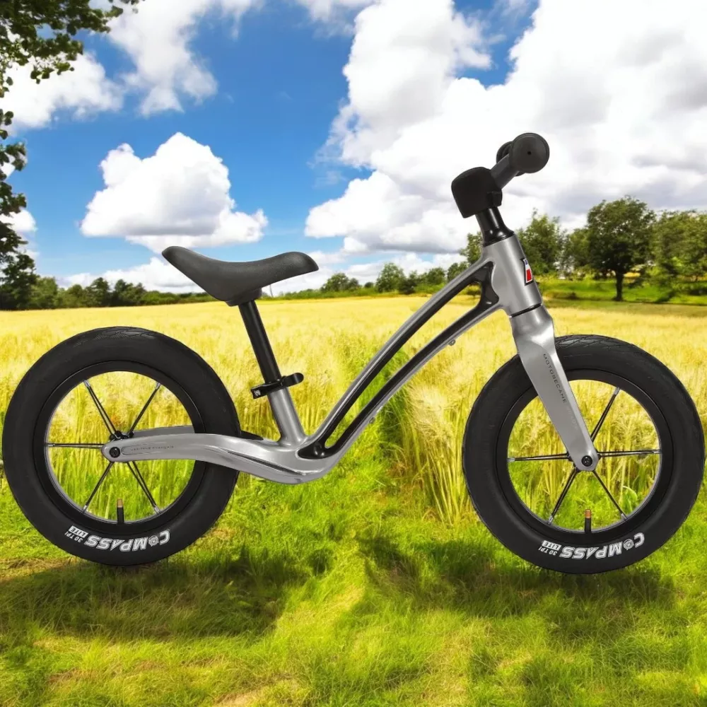 Motobecane Roadie balanscykel 12 tum Grafitgrå