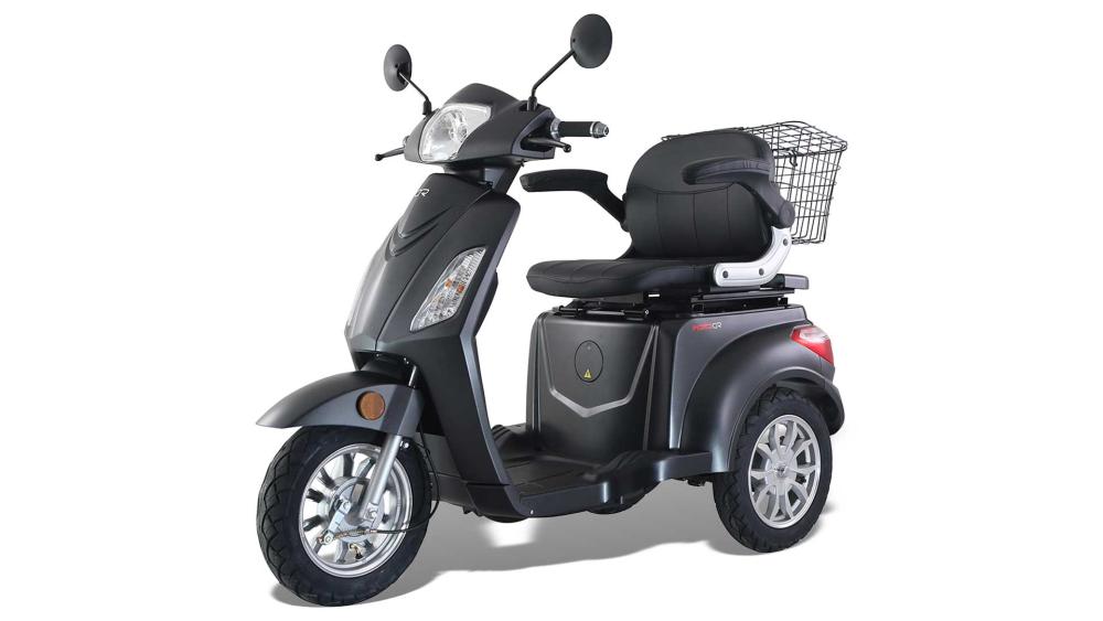 Promenadscooter MOTOCR e-Life Matt Grå 25 km/h