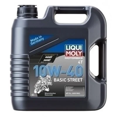 Motorbike 4 takt, 10W-40 Basic, 4 liter