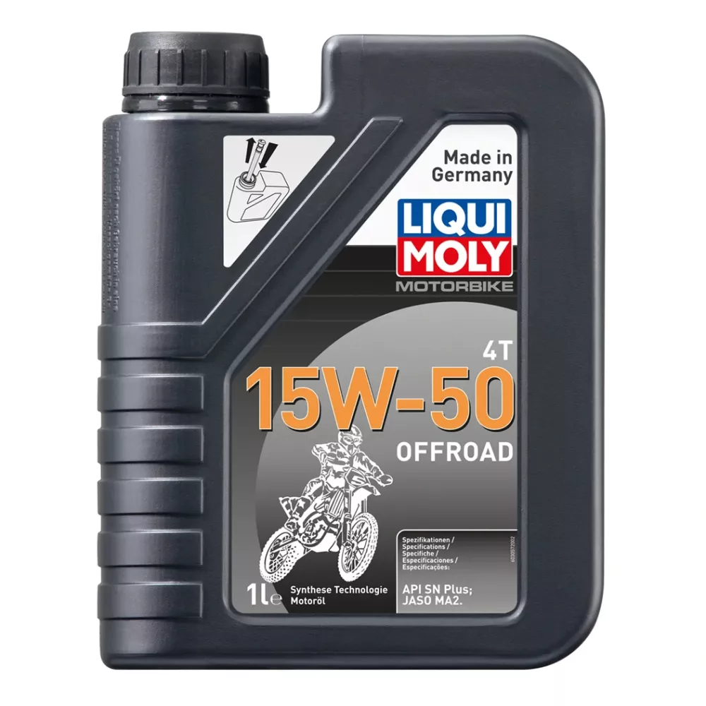 Motorolja 4T 15W-50 Offroad 4 Liter