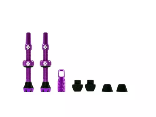 Ventilkit MUC-OFF Tubeless Valve Kit V. 2.0 44 mm Purple
