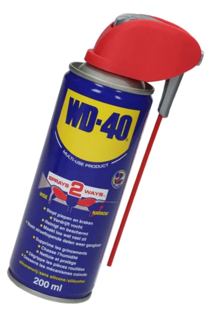 WD-40 Multispray 200 ml – löser rost, smörjer & skyddar