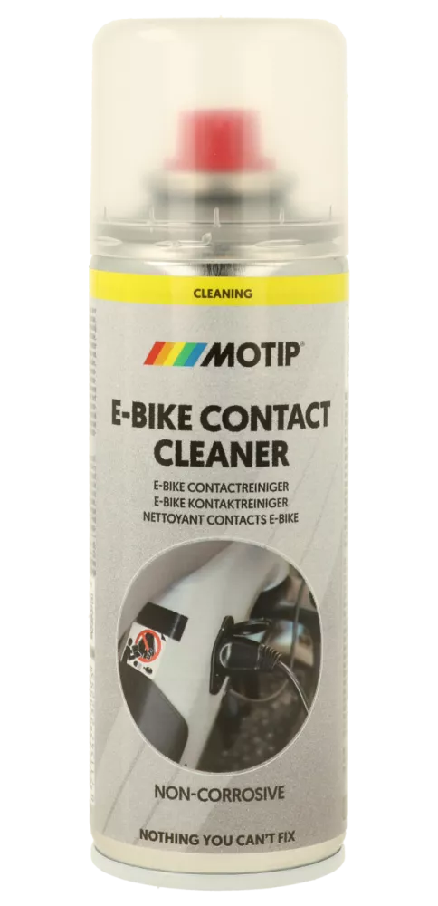 Kontakt­rengöring E-bike 200 ml Motip – rengör elkontakter utan rester